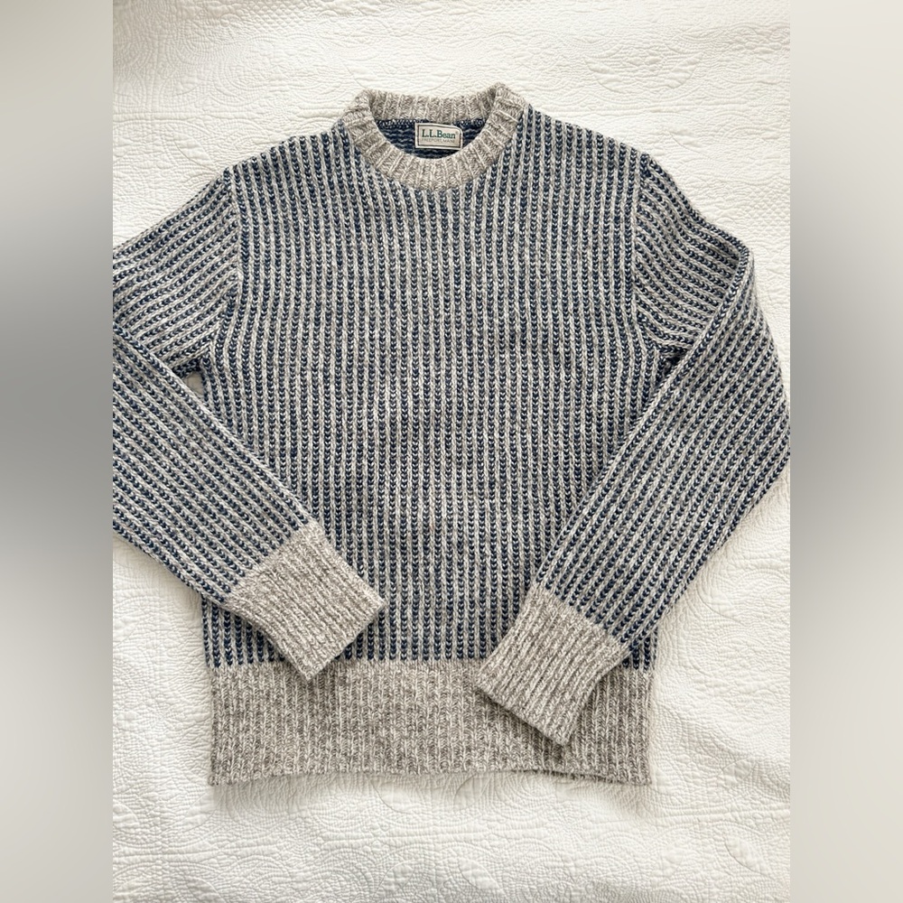 LL Bean Vintage Wool Sweater